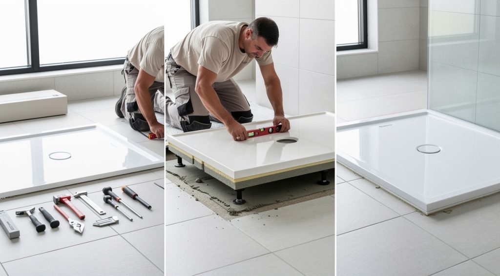 Comment surélever un receveur de douche