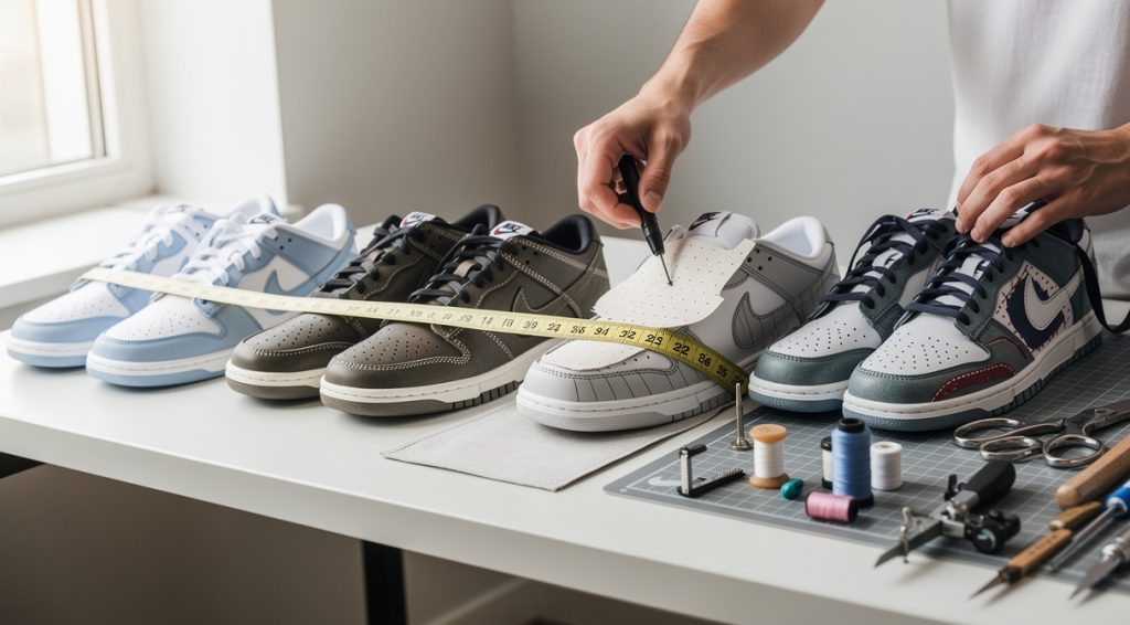 Comment taillent les Dunk Low : guide pratique