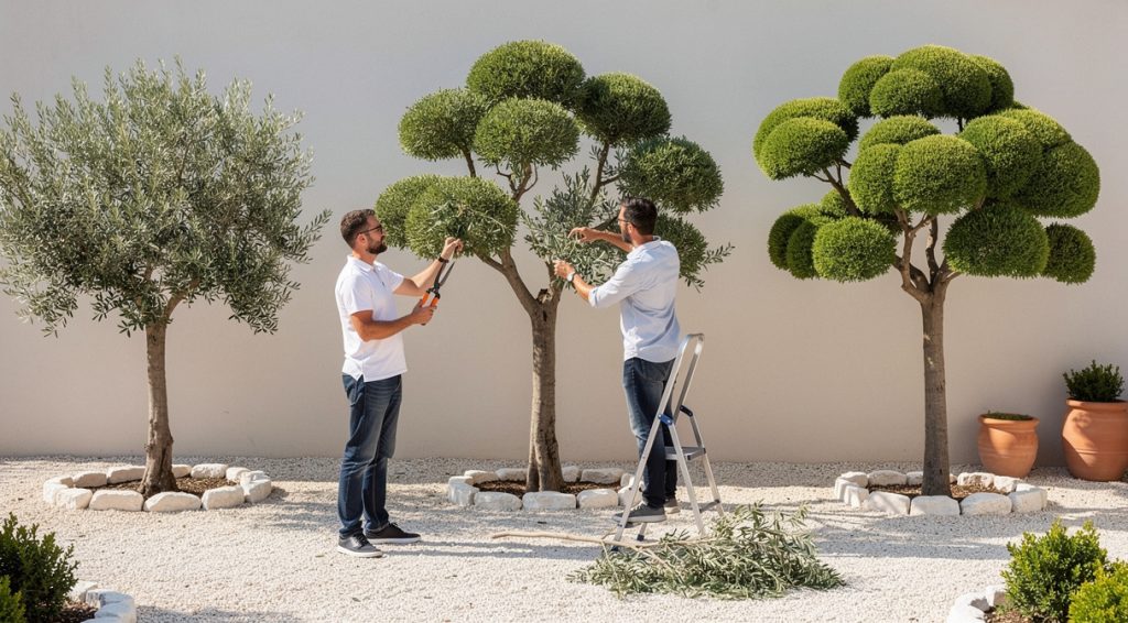 Comment tailler un olivier en nuage