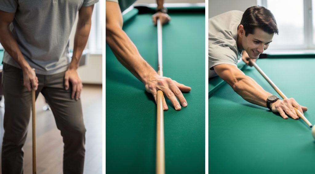 Comment tenir une queue de billard