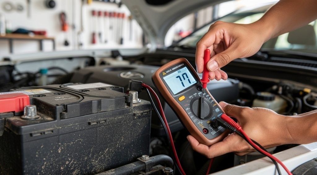 Comment tester une batterie 12V : guide multimètre
