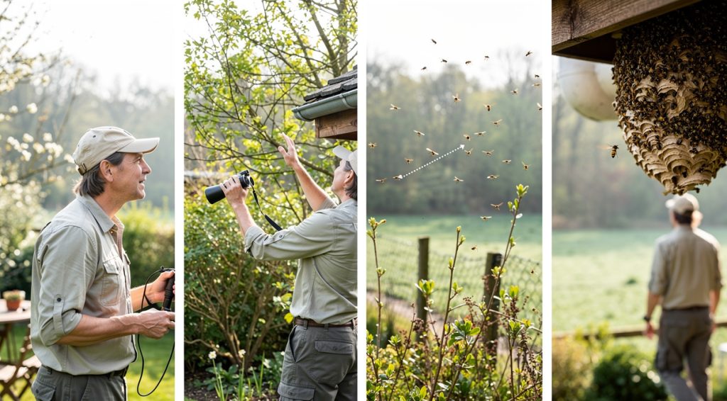 Comment trouver un nid de frelons