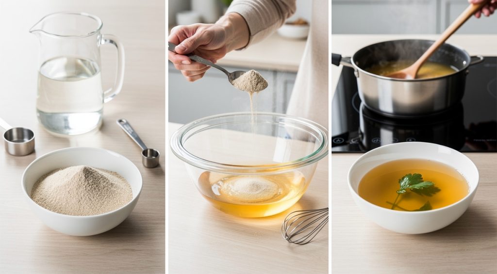 Comment utiliser du fond de volaille en poudre