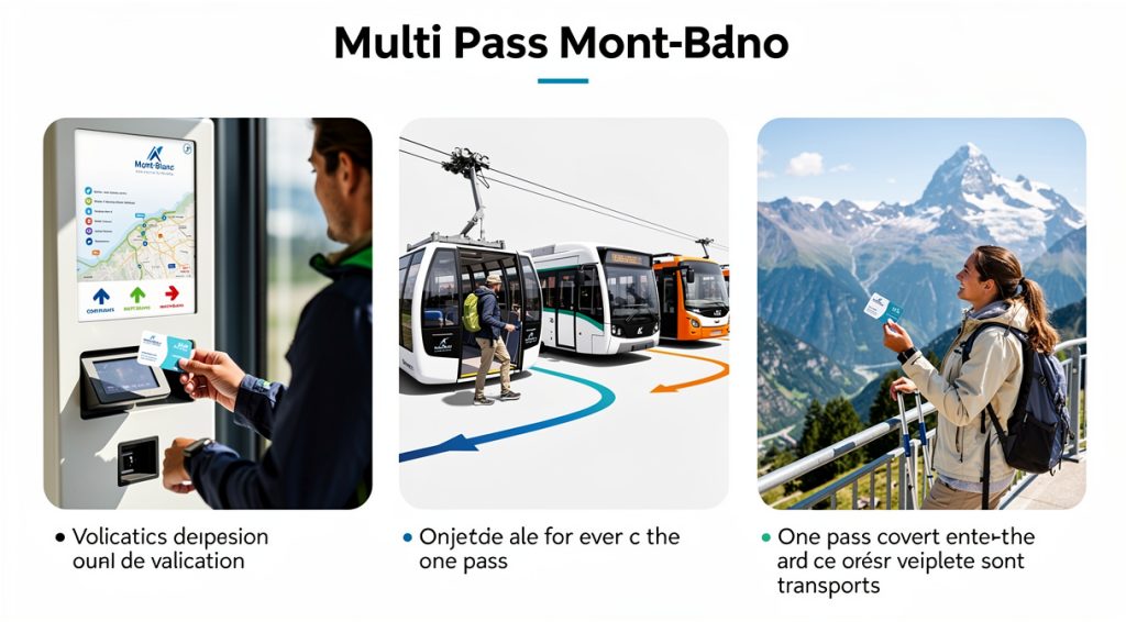 Comment utiliser le Multi Pass Mont-Blanc