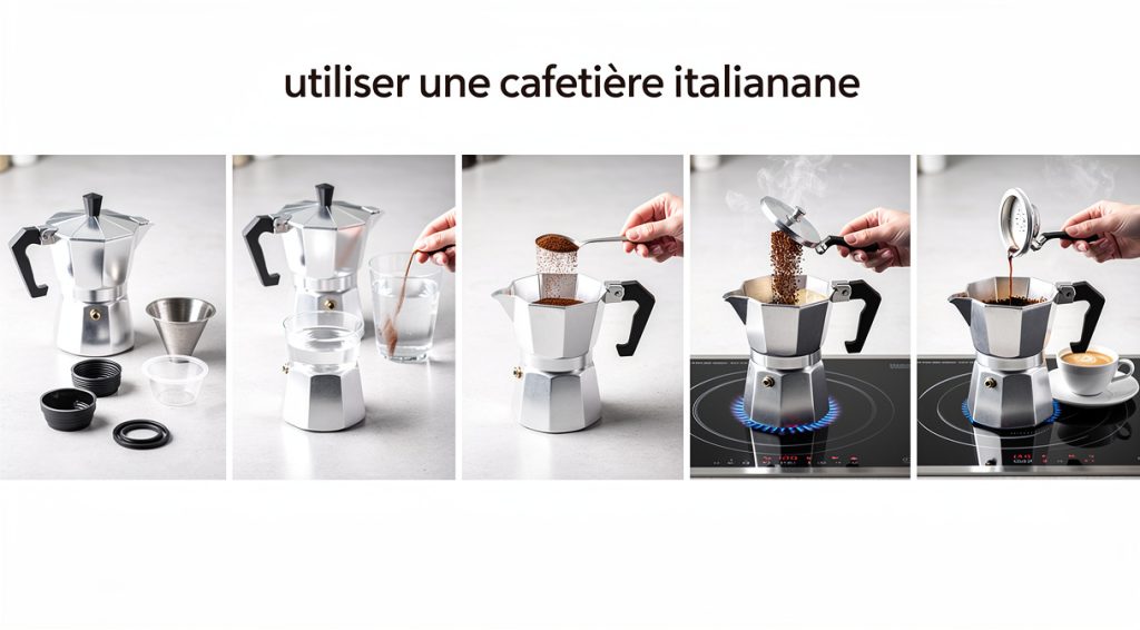 Comment utiliser une cafetière italienne