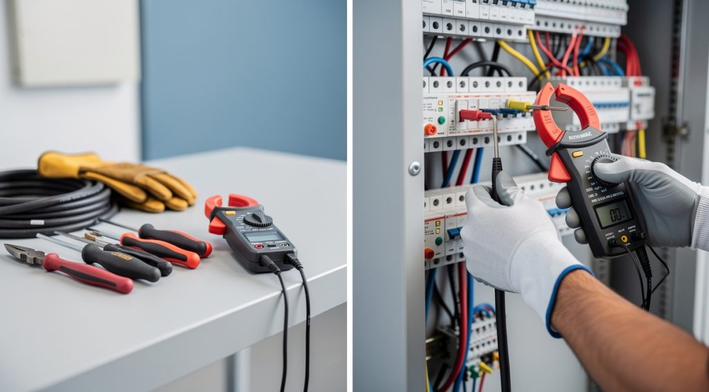 Comment utiliser une pince ampèremétrique