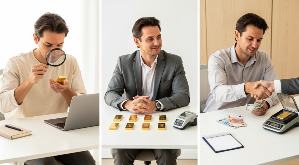 Comment vendre un lingot d&rsquo;or sans certificat