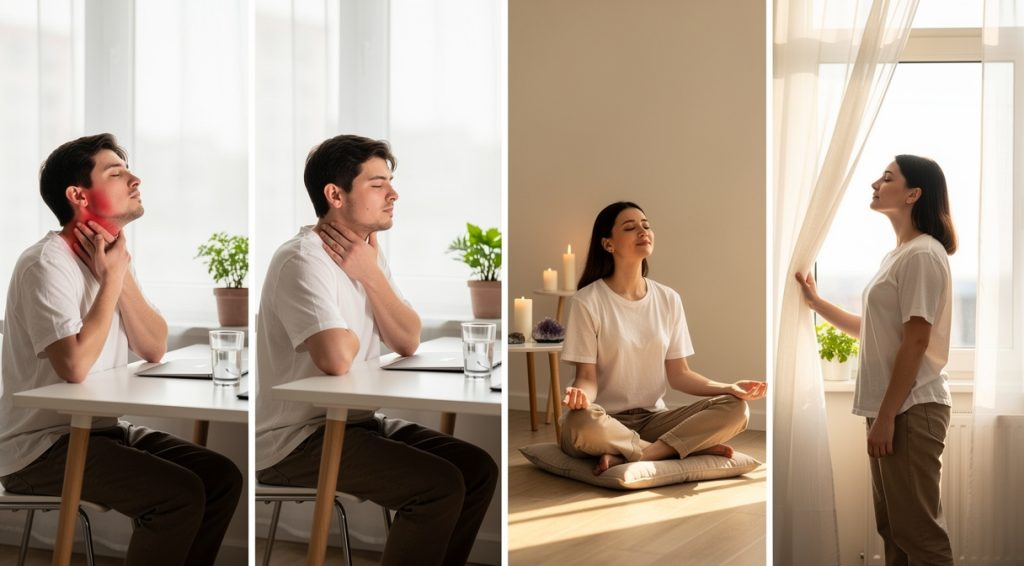 Cou qui gratte signification spirituelle : interprétations et causes