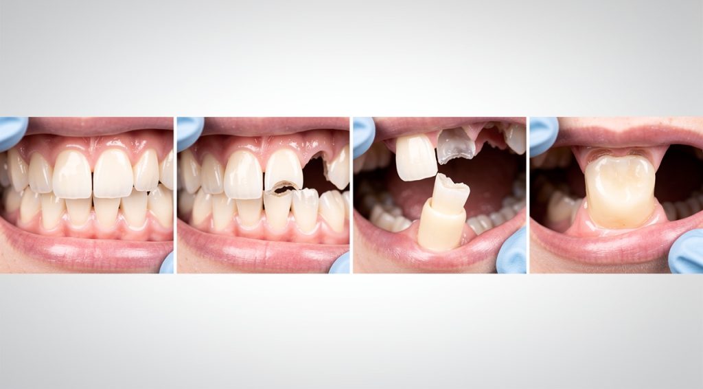 Couronne dentaire qui tombe : causes, solutions et gestes d&rsquo;urgence