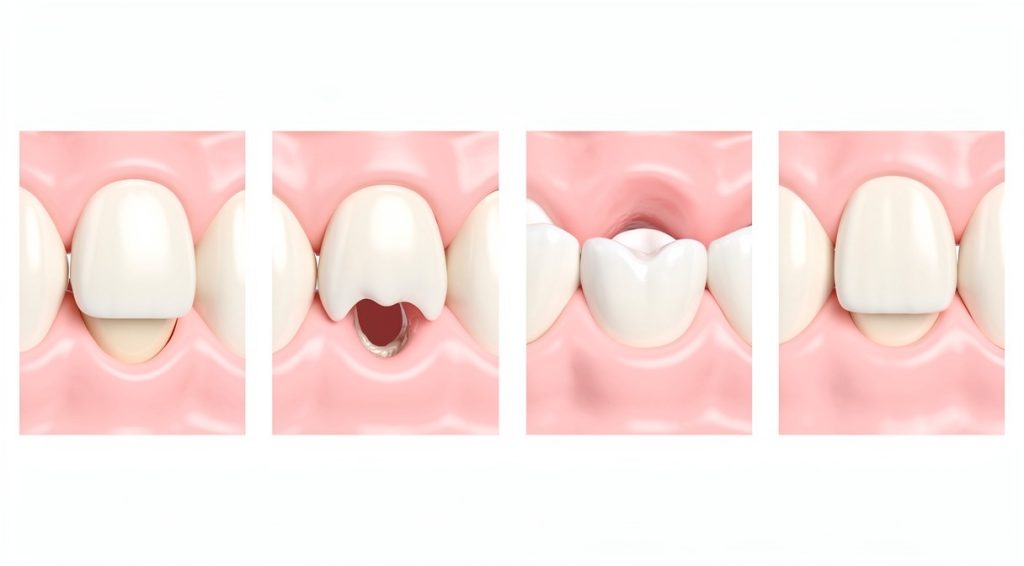 Dent définitive qui met du temps à pousser : causes et solutions