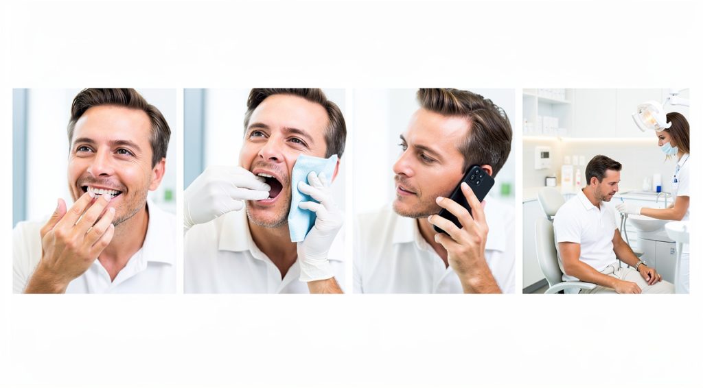 Dent qui bouge après un choc adulte : que faire en urgence