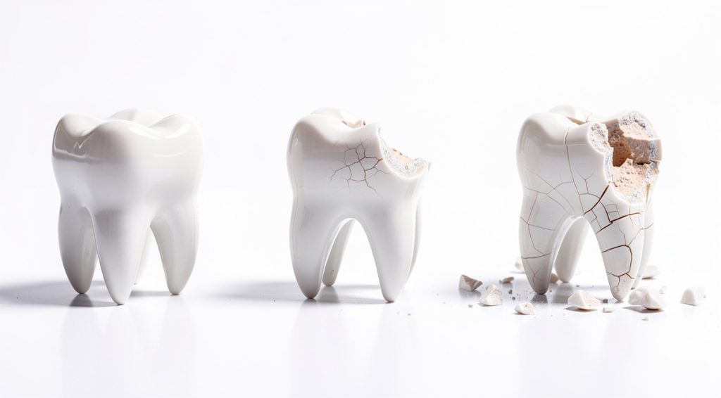 Dent qui se casse carence : causes, symptômes et solutions