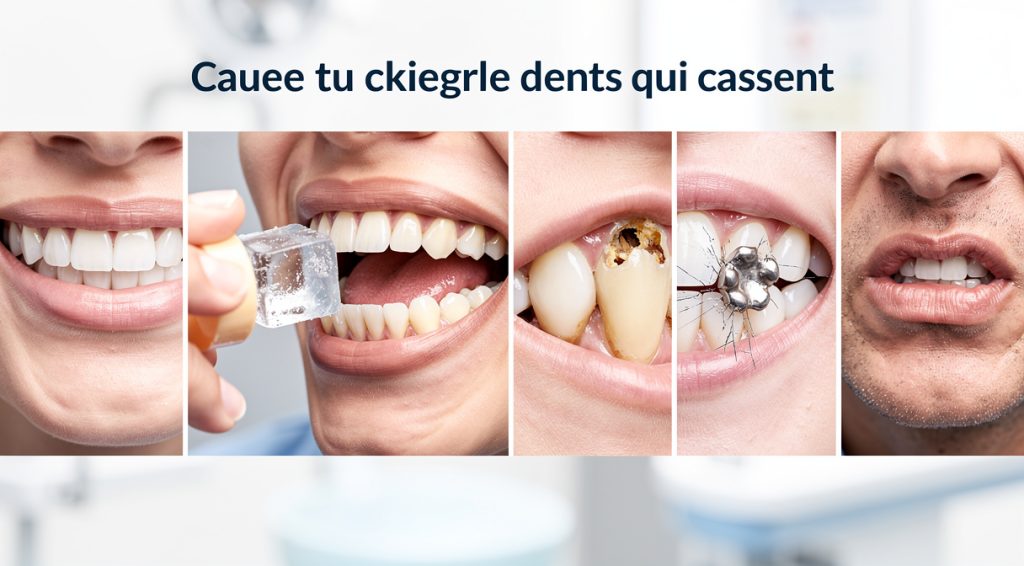 Dents qui cassent causes : comprendre et prévenir les fractures dentaires