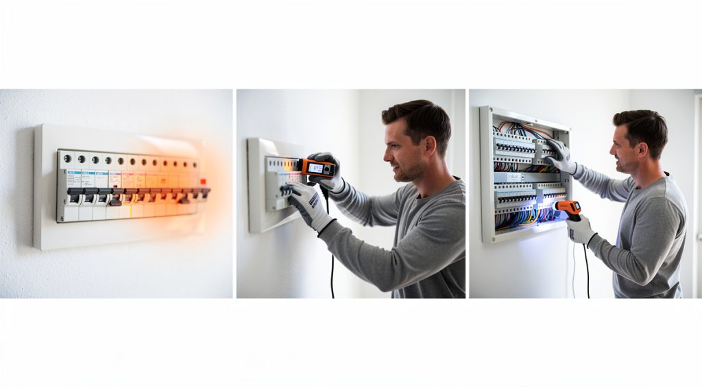 Disjoncteur qui chauffe : causes, dangers et solutions