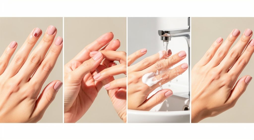 Doigt qui gratte après vernis semi-permanent : causes et solutions