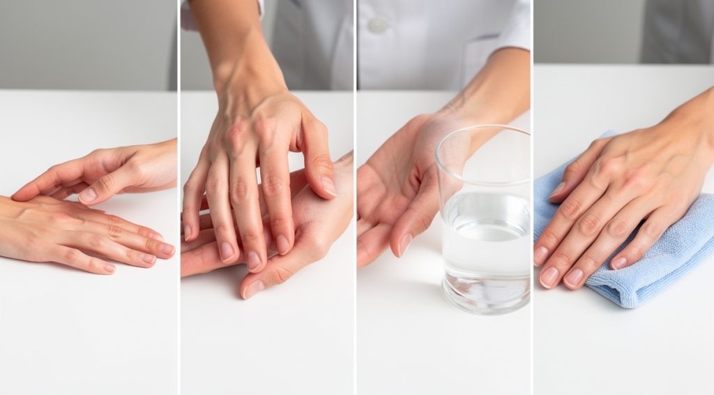 Doigts qui gonflent : causes, solutions et quand consulter