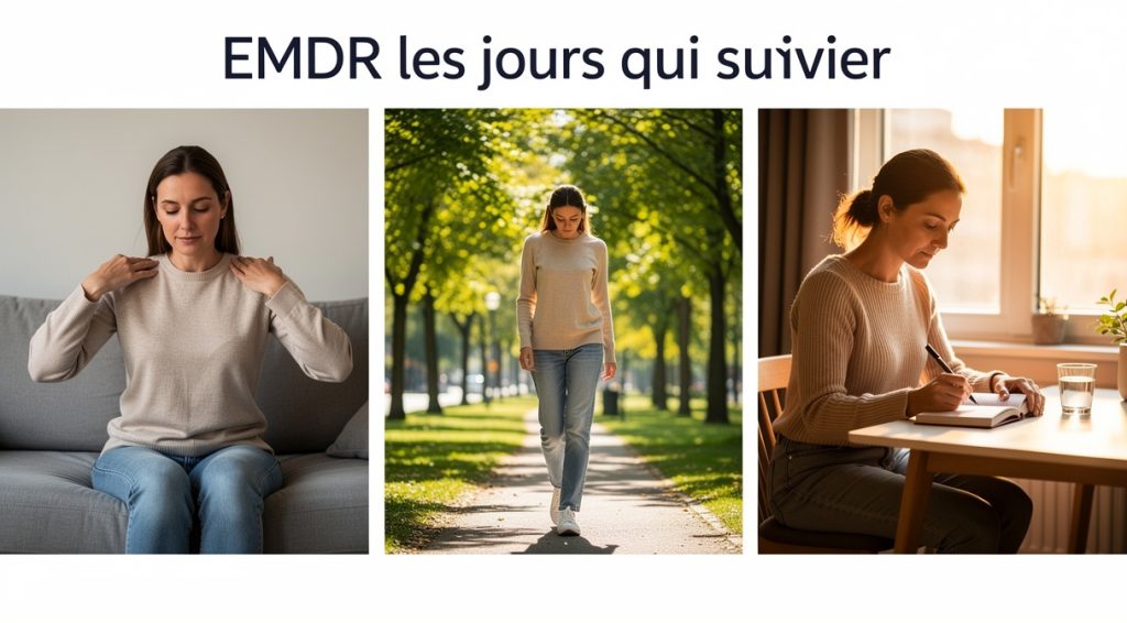EMDR les jours qui suivent : à quoi s&rsquo;attendre et comment gérer
