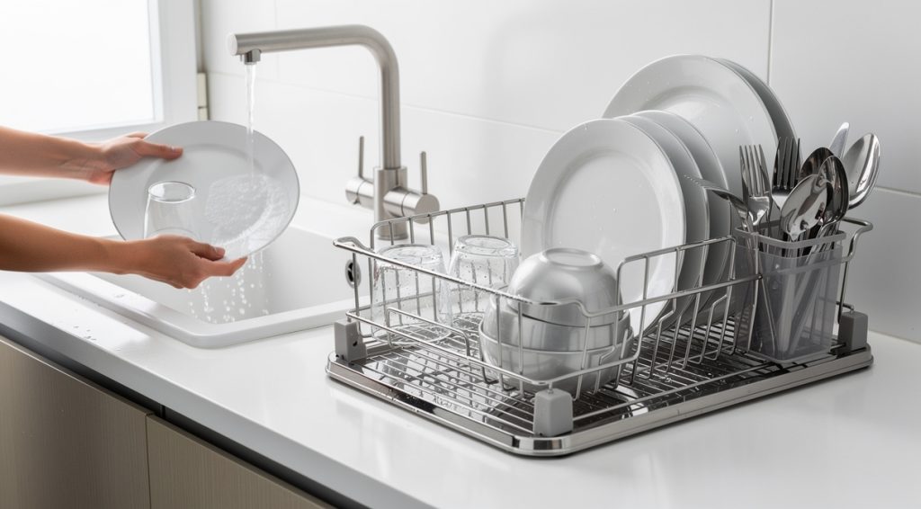 Égouttoir vaisselle inox qui ne rouille pas : guide d&rsquo;achat et conseils