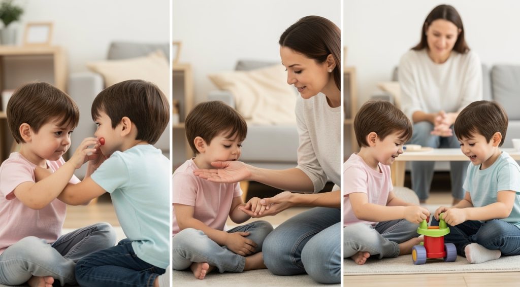 Enfant qui mord : comprendre les causes et réagir efficacement