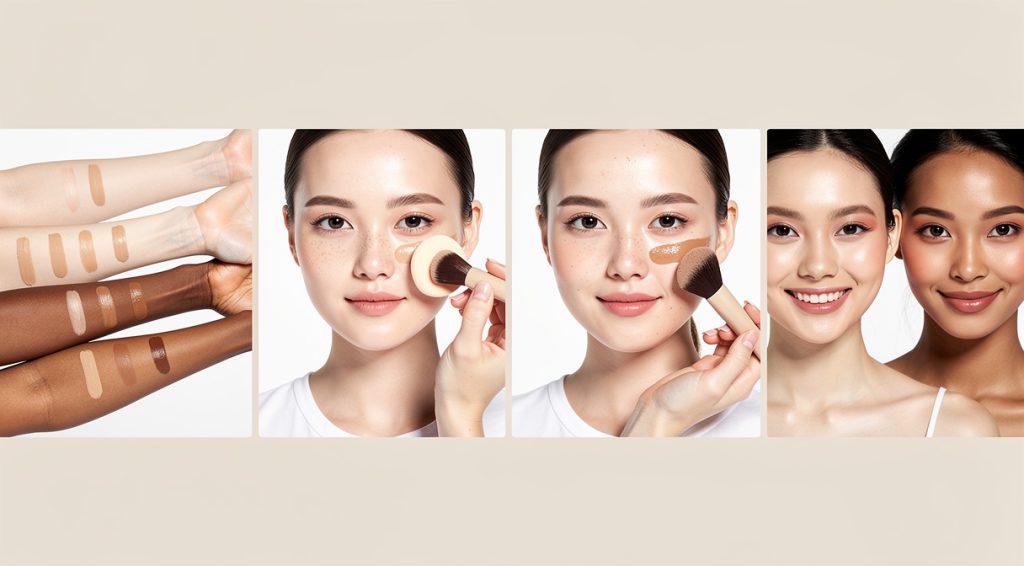 Fond de teint qui s&rsquo;adapte à la couleur de peau : guide complet