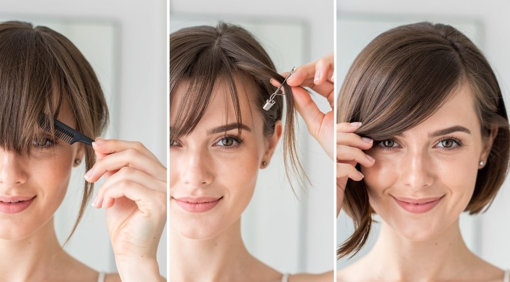 Frange qui repousse : astuces et coiffures pour une transition réussie