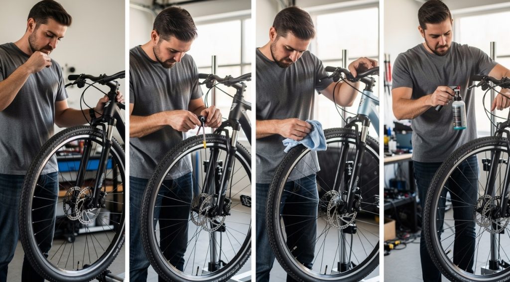 Freins vélo qui grincent : causes et solutions efficaces