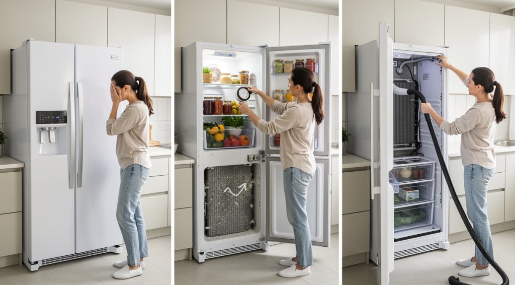 Frigo qui tourne tout le temps : causes et solutions pour y remédier