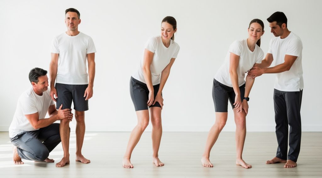 Genou qui se dérobe sans douleur : causes et solutions