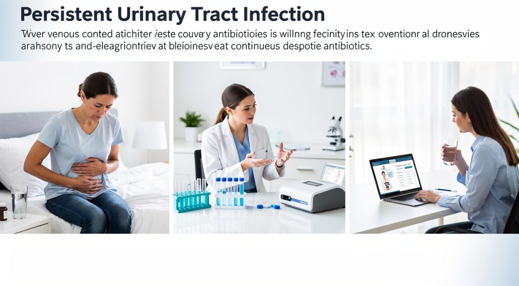 Infection urinaire qui persiste malgré antibiotiques : causes et solutions