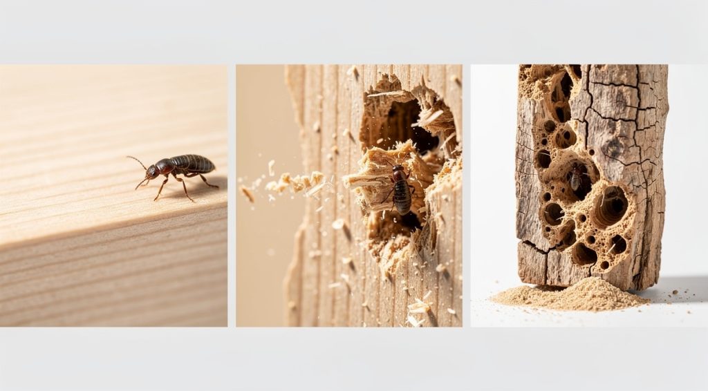 Insecte qui mange le bois : identification, dangers et solutions