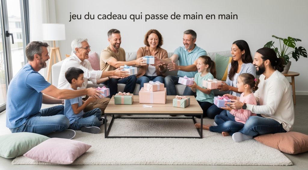 Jeu du cadeau qui passe de main en main : règles et variantes pour animer vos fêtes