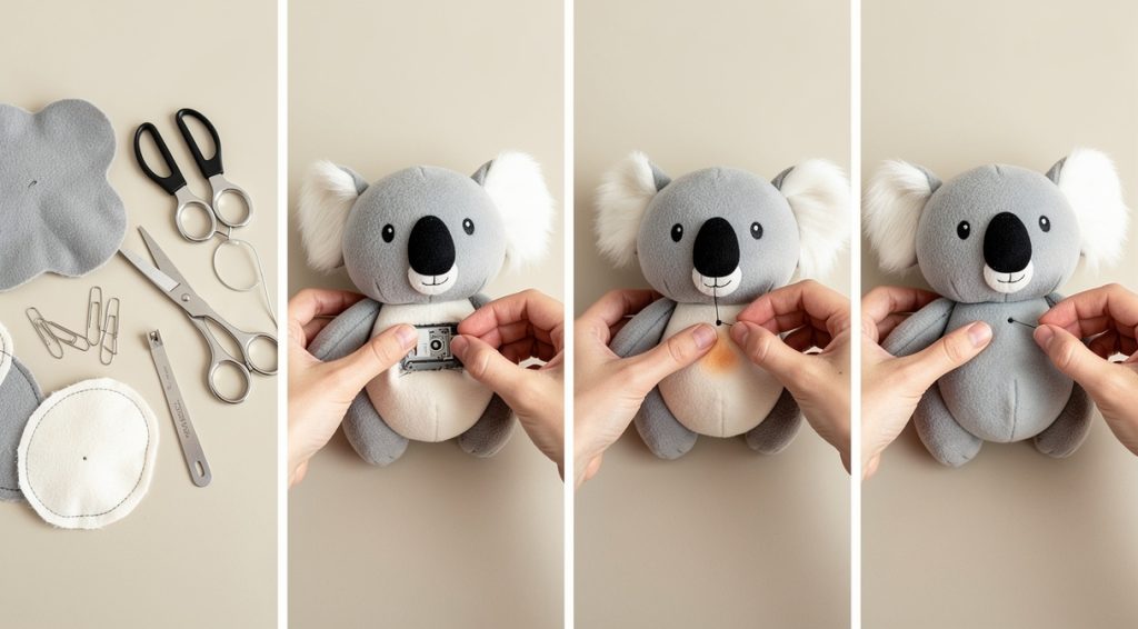 Koala peluche qui respire : guide complet pour apaiser bébé