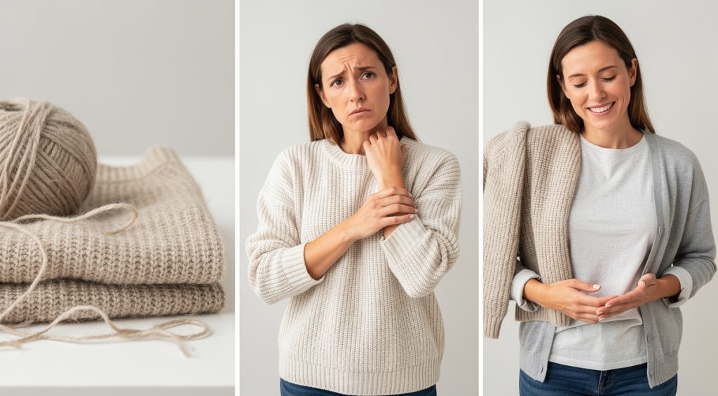 Laine qui gratte : causes, solutions et astuces pour l&rsquo;adoucir