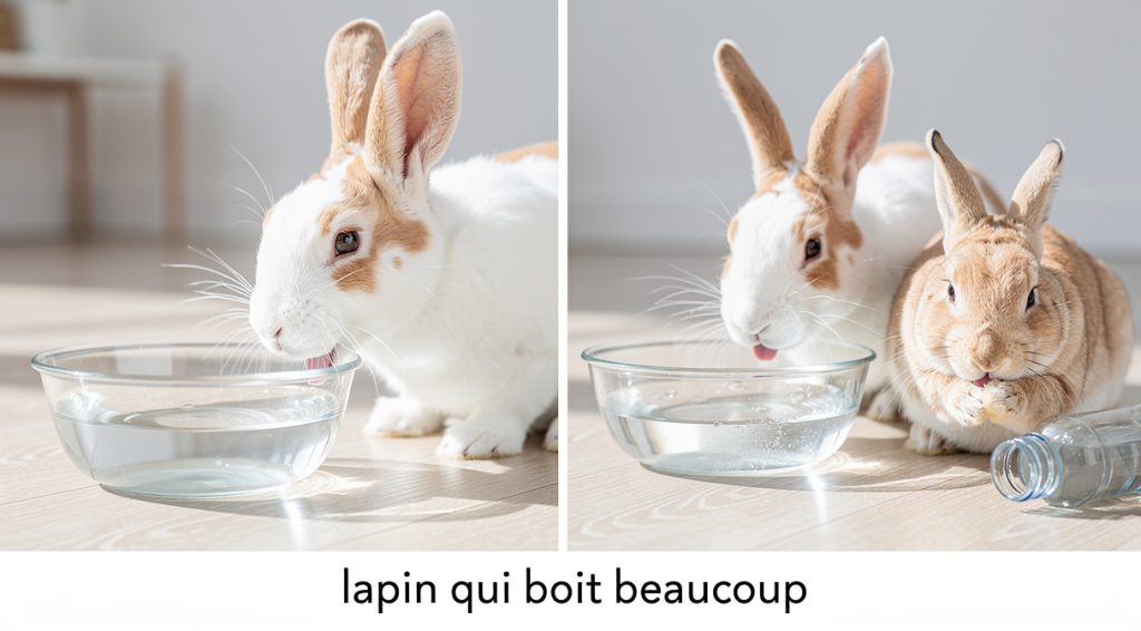 Lapin qui boit beaucoup : causes, diagnostic et que faire