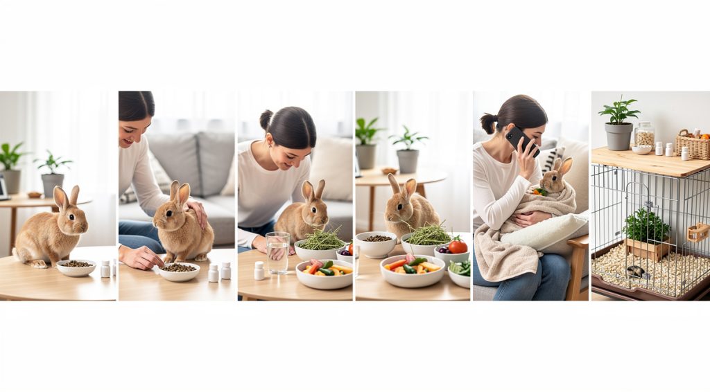 Lapin qui ne mange plus : causes, dangers et solutions d&rsquo;urgence