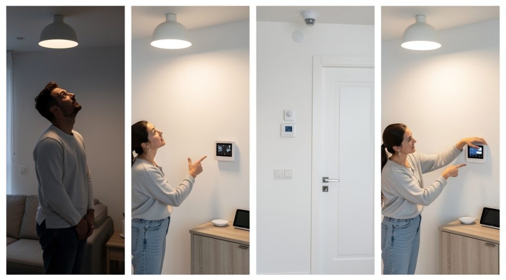 Lumière qui s&rsquo;allume toute seule signification : guide complet