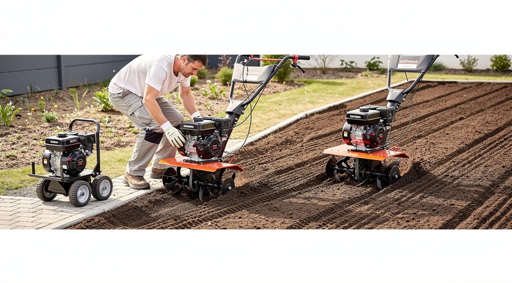 Machine qui retourne la terre : guide complet et choix adapté