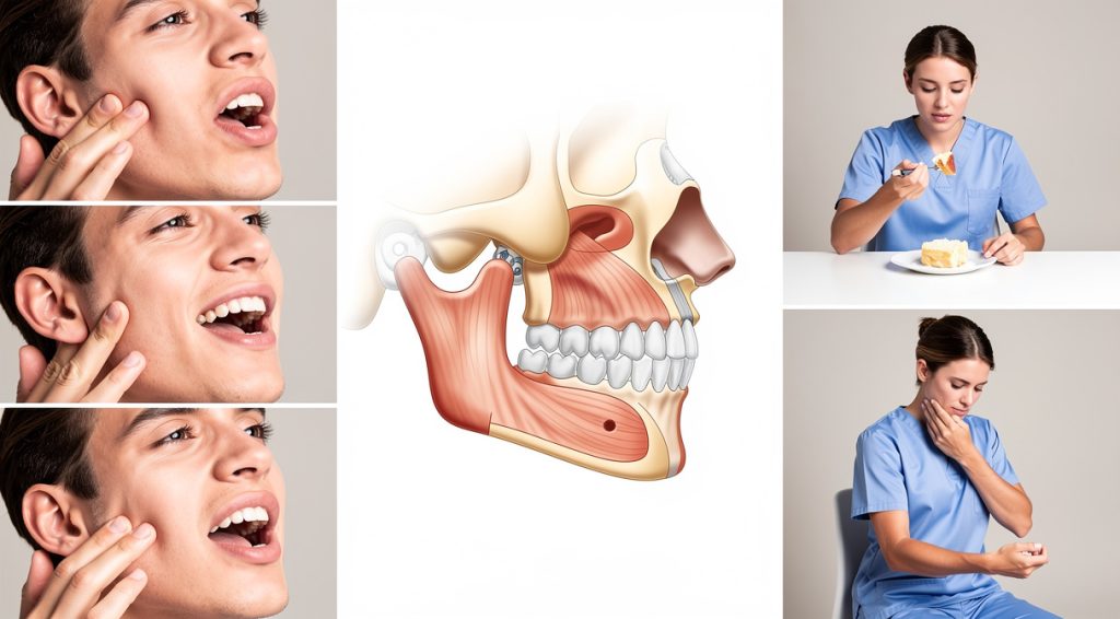 Mâchoire qui craque quand je mange : causes, solutions et traitements