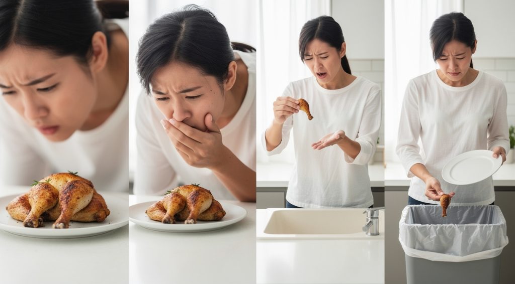 Manger du poulet qui sent mauvais : dangers et conseils de sécurité