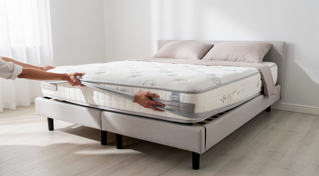 Matelas qui glisse sur sommier : solutions et astuces efficaces