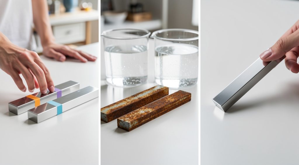 Métal qui ne rouille pas : guide complet des matériaux inoxydables