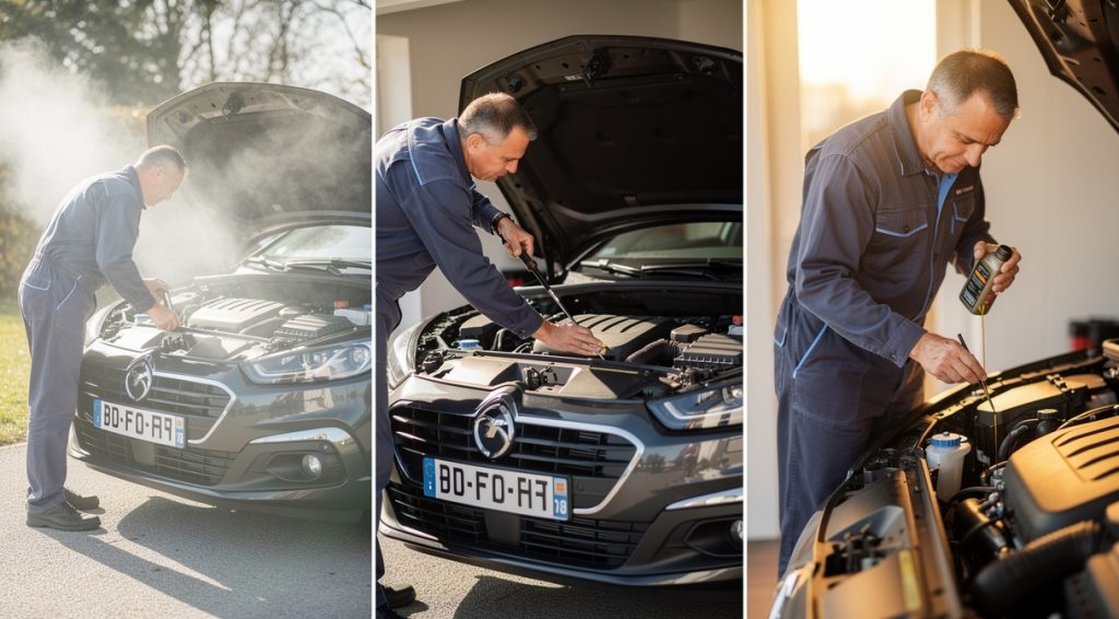 Moteur qui claque à froid : causes, diagnostic et solutions