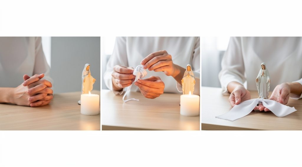 Neuvaine à Marie qui défait les nœuds : guide complet pour prier avec foi