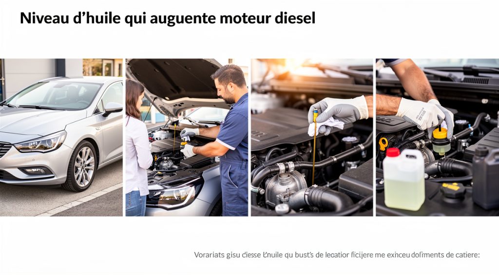 Niveau d&rsquo;huile qui augmente moteur diesel : guide complet