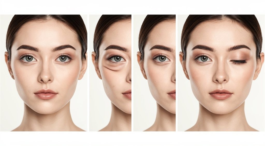 Œil qui se ferme plus que l&rsquo;autre : guide complet