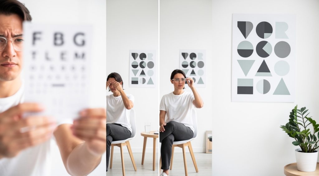 Œil qui voit flou : causes, symptômes et solutions