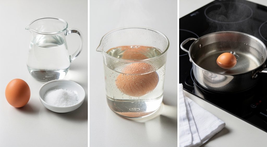 Œuf qui flotte eau chaude : test de fraîcheur et interprétation