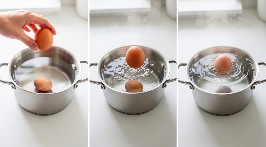 Œuf qui remonte à la surface : comprendre et interpréter ce test de fraîcheur