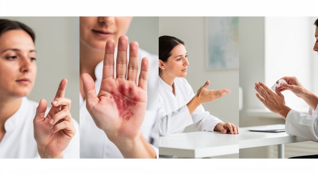 Paume de la main qui gratte signification : croyances, causes et solutions