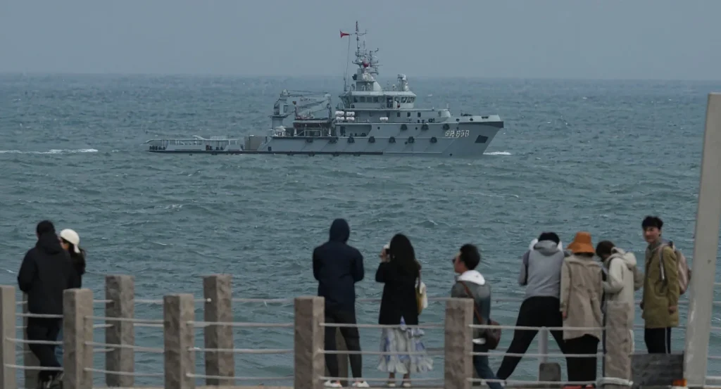 Pékin mobilise 19 navires de guerre autour de Taïwan pour simuler un blocus
